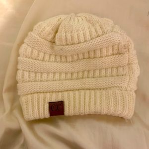 White C.C hat